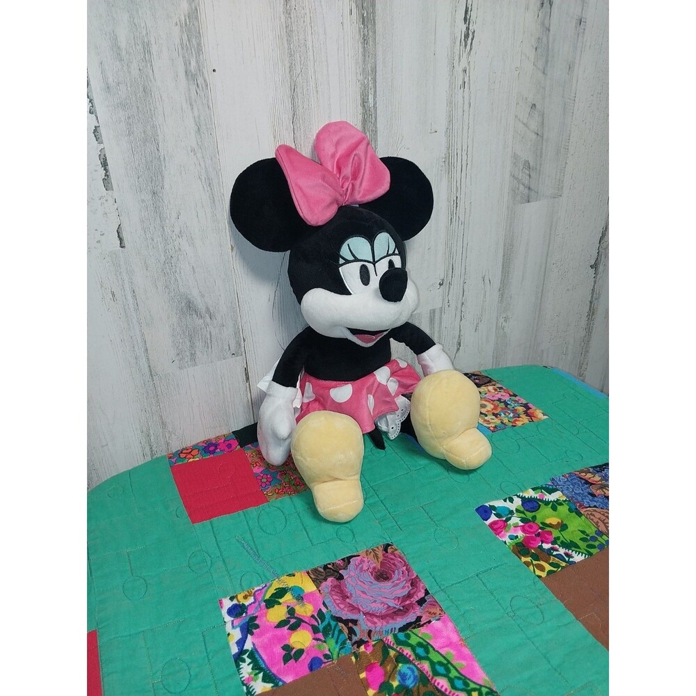 The Big One Minnie Mouse Stuffed Animal Kohls Exclusive 18" Tall Disney Logo
